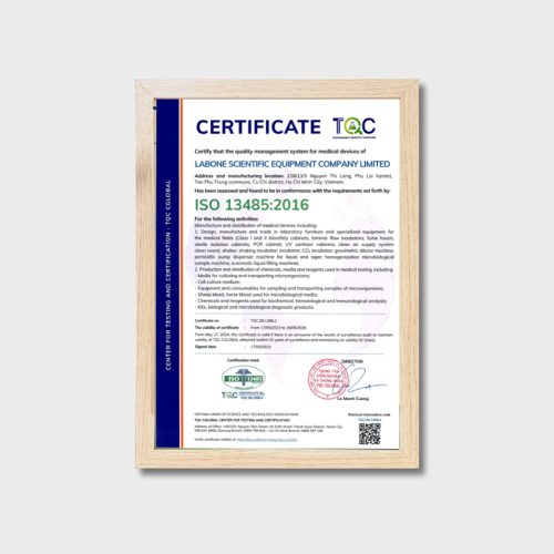 ISO Certification LABone Scientific Co.Ltd.,