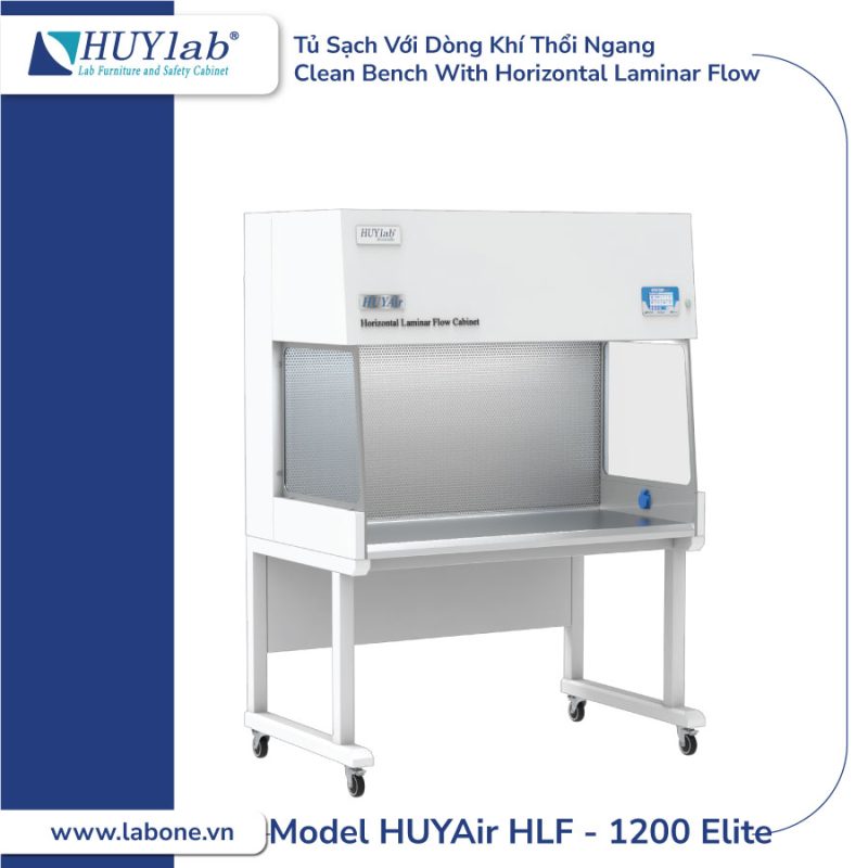 Model HUYAir HLF-1200 Elite | Clean Bench With Horizontal Laminar Flow