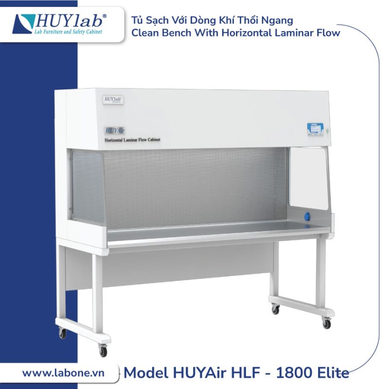 Model HUYAir HLF-1800 Elite | Clean Bench With Horizontal Laminar Flow