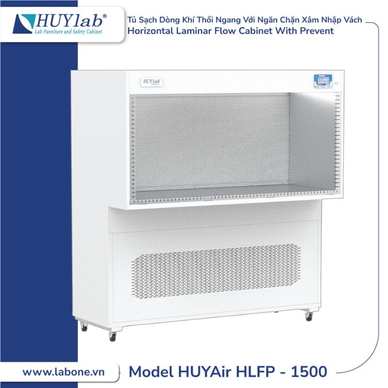 Model HUYAir HLFP-1500 | Tủ Sạch Dòng Khí Thổi Ngang Với Ngăn Chặn Xâm Nhập Vách
