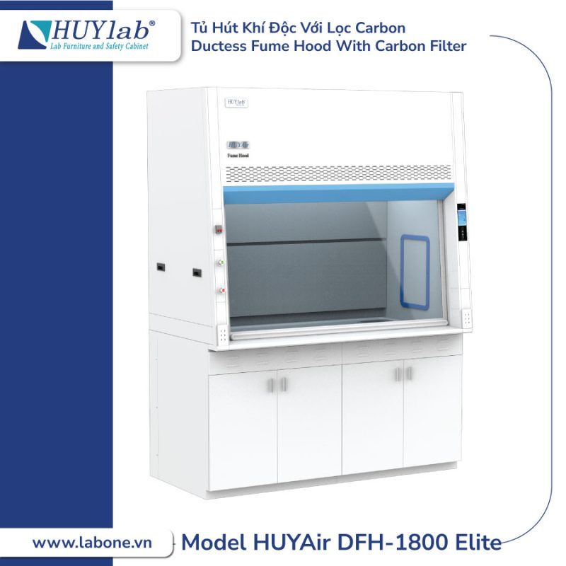 Model HUYAir DFH-1800 Elite | Ductless Fume Hood With Carbon Filter